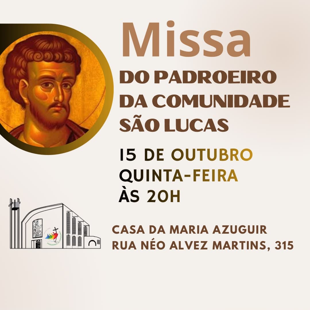 Missa do Padroeiro na Comunidade São Lucas