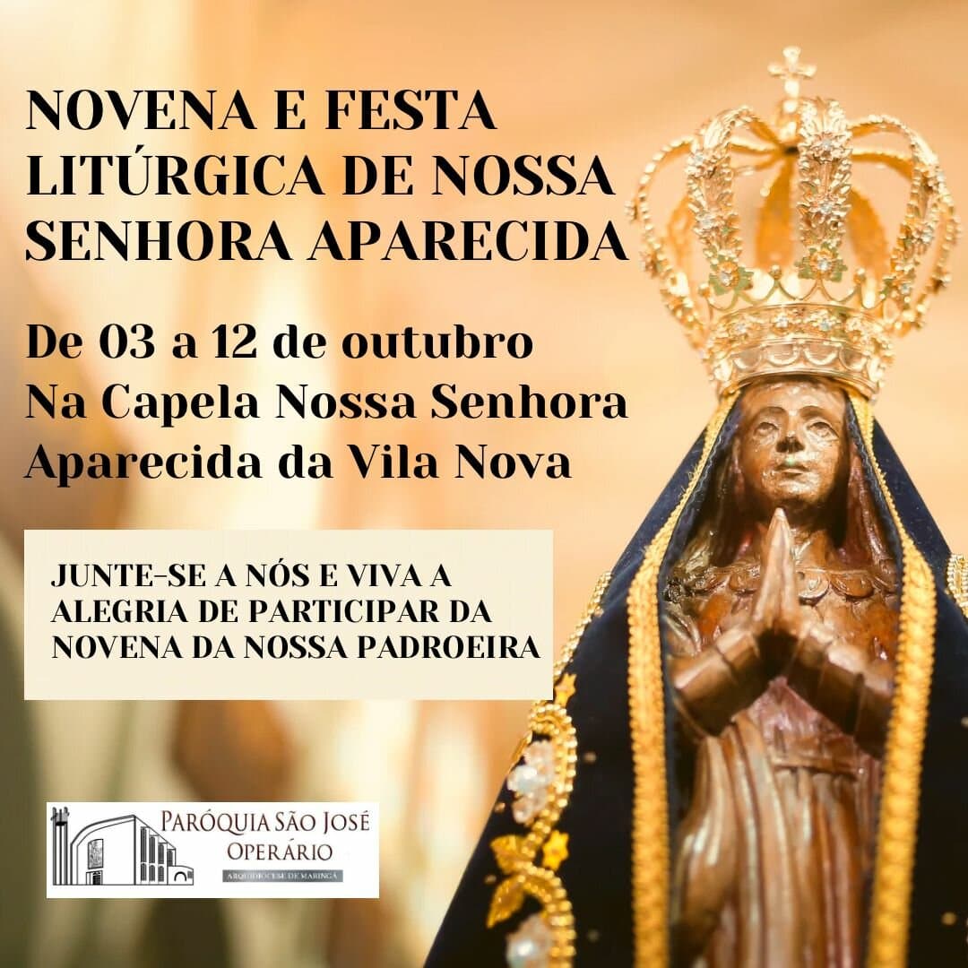 Novena e festa litúrgica de Nossa Senhora Aparecida