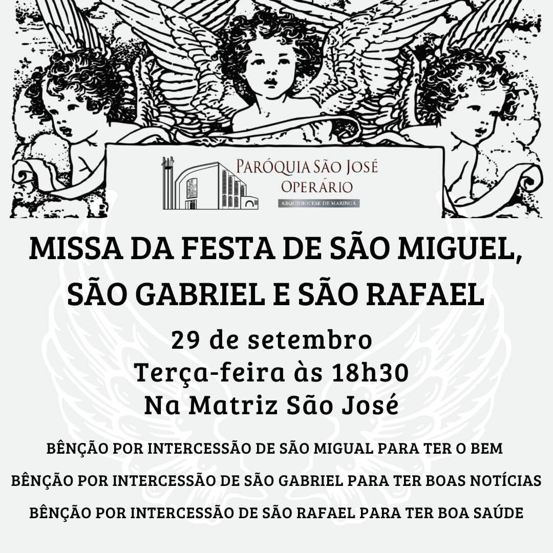 Missa da Festa de São Miguel, São Gabriel e São Rafael